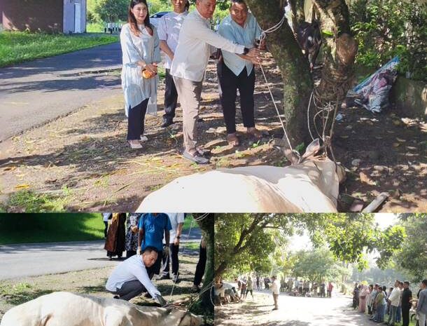 Hari Raya Idul Adha 1447 H, Polres Binjai Sembelih 7 Ekor Sapi dan 3 Ekor Kambing