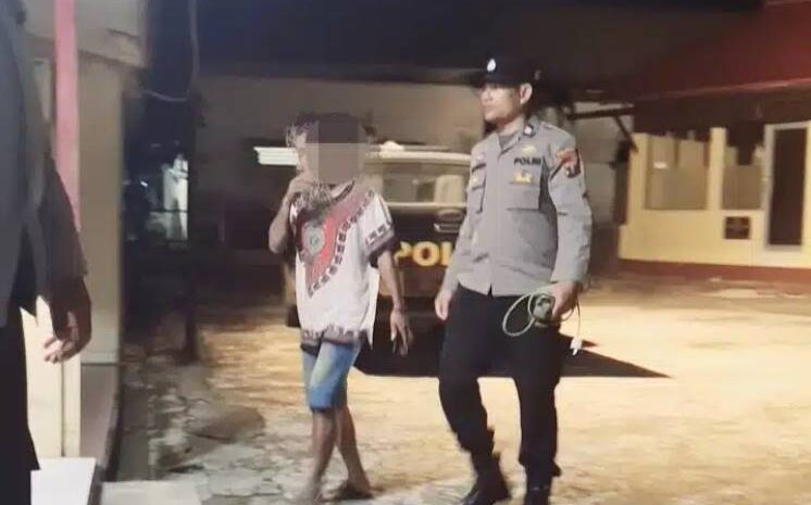  “Rayap Besi” Curi Tiang Listrik Ditangkap Warga di Tapteng