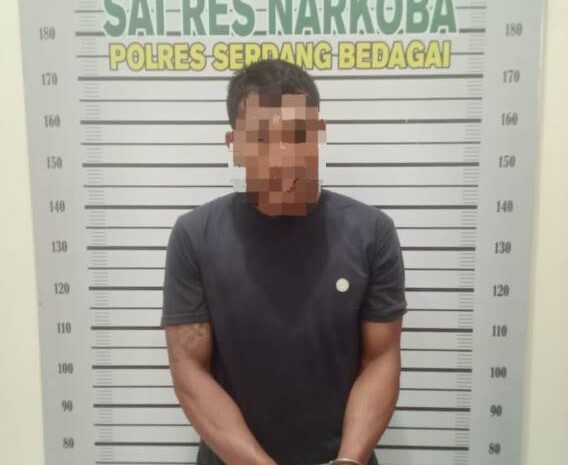  Satres Narkoba Polres Sergai Tangkap Pengedar Sabu di Teluk Mengkudu