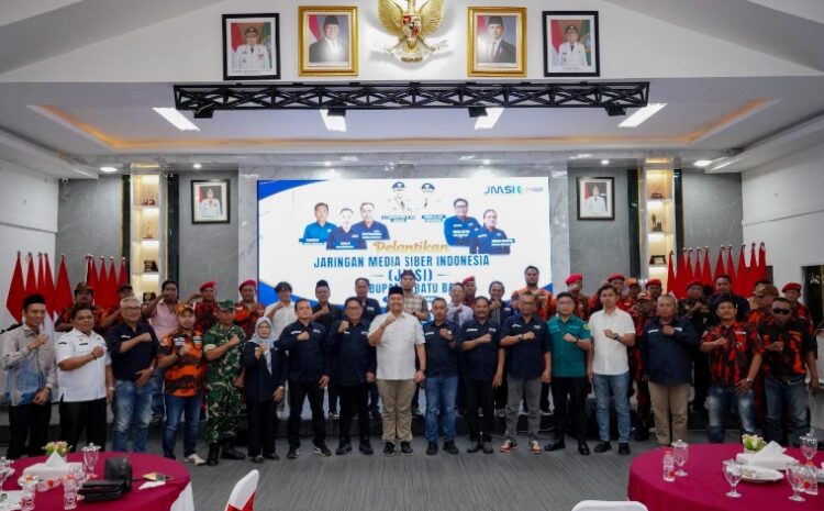 Pelantikan JMSI Batu Bara 2026-2031, Bupati Baharuddin Tekankan Pemberitaan Berimbang