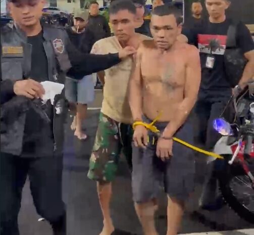  Dua Preman Penganiaya Pasutri di Percut Sei Tuan Ditangkap