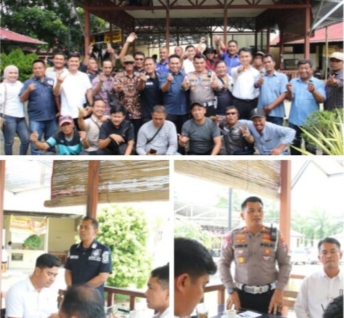  Polres Sergai dan Wartawan Mitra Humas Perkuat Sinergitas Melalui Ngopi Bareng