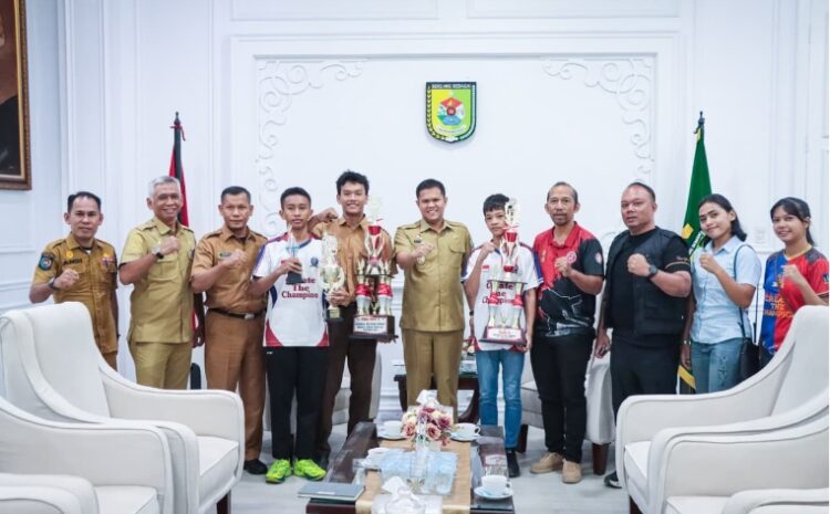  Wabup Sergai Terima Audiensi Atlet Judo dan Panitia Bakti Sosial UMSU