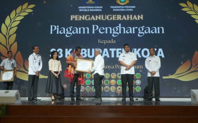  Pemkab Batu Bara Terima Apresiasi Kemenkum RI, Posbankum Terbentuk di 151 Desa/Kelurahan