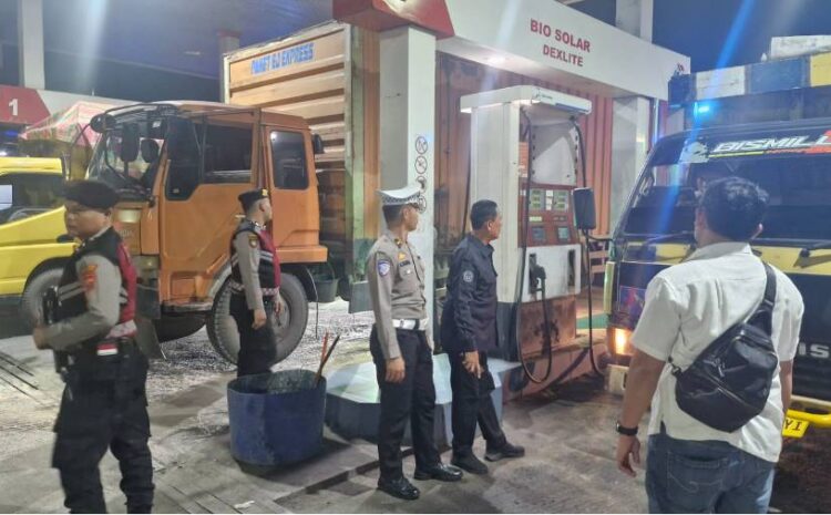  Sinergi TNI-Polri-Dishub, Polres Batu Bara Patroli Malam Jaga Kamtibmas