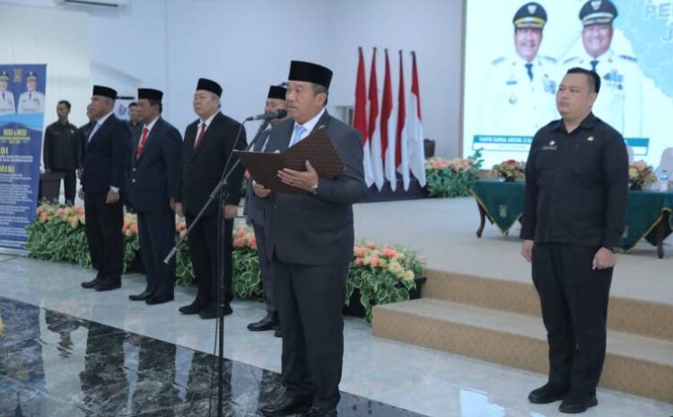  Bupati Asahan Lantik 5 Pejabat Pimpinan Tinggi Pratama