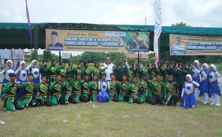  Bupati Asahan Buka UNA Marching Band Competition