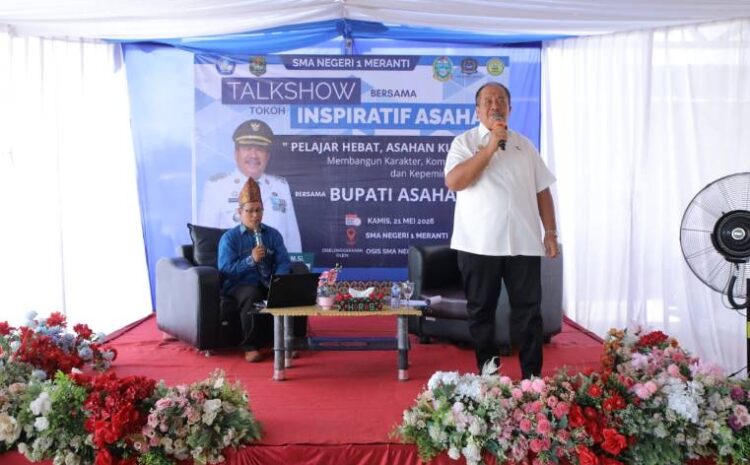  Bupati Asahan Berbagi Inspirasi Dan Pengalaman Hidup Dengan Para Pelajar SMA