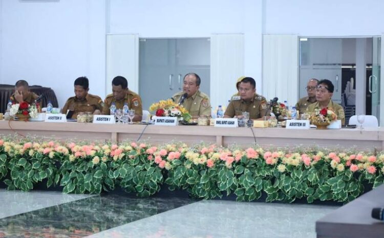  Buka Rakorpem Mei 2026, Bupati Asahan Tegas Pinta ASN Taat Pajak