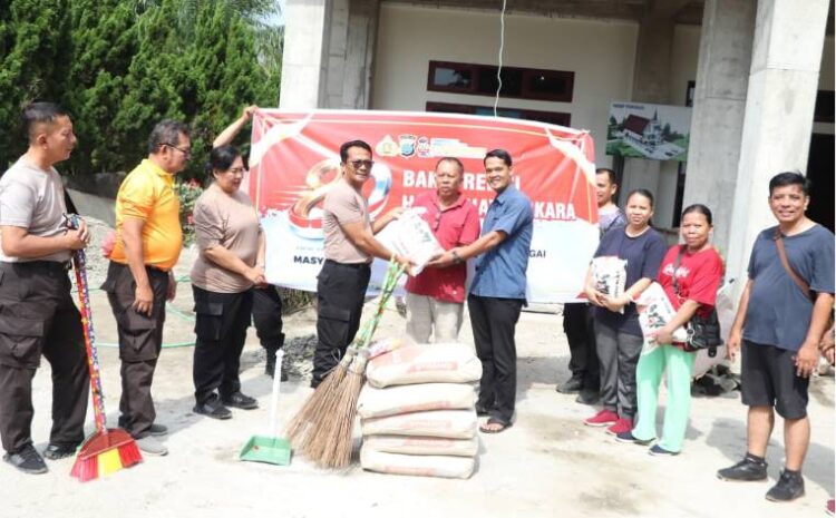  Sambut Hut Bhayangkara Ke-80, Polres Sergai Gelar Bakti Religi dan Bakti Sosial di Rumah Ibadah