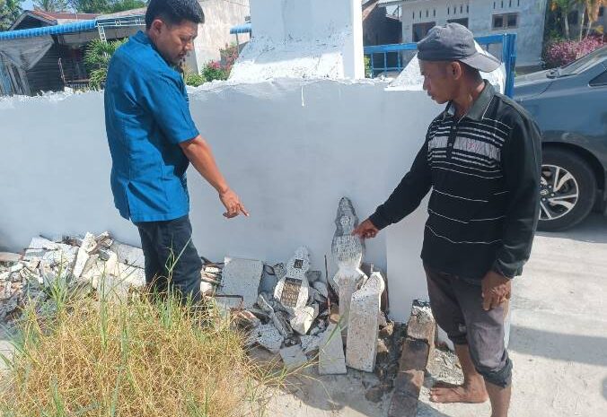  Tiga Makam di TPU Desa Sialang Buah Dirusak, Polisi Dalami Dugaan Pelaku Alami Gangguan Jiwa