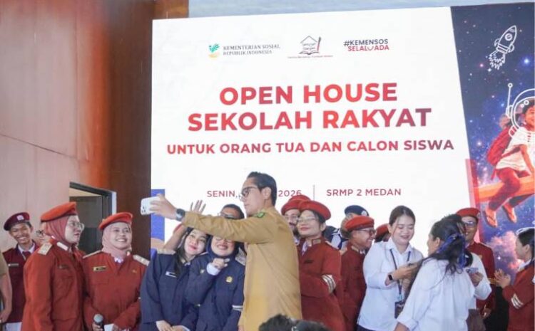  Rico Waas Bangga, Sekolah Rakyat Cetak Generasi Mandiri dan Berkarakter di Medan