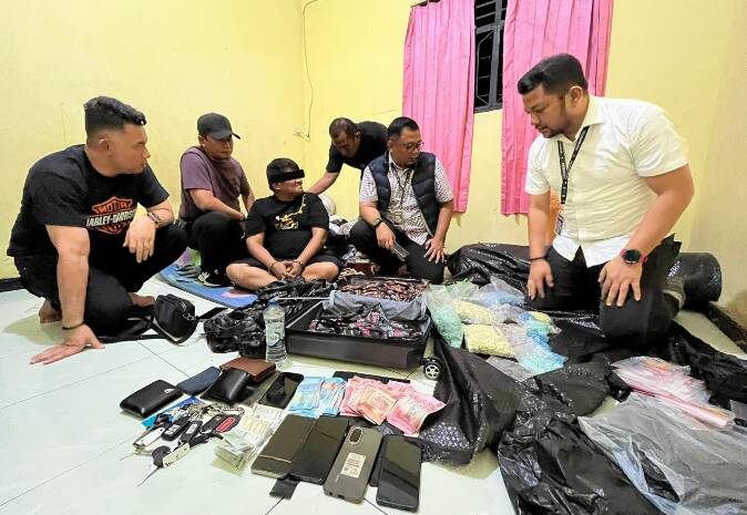  Gembong Narkoba Kawasan Sunggal Diringkus, Ratusan Vape Narkoba Diamankan