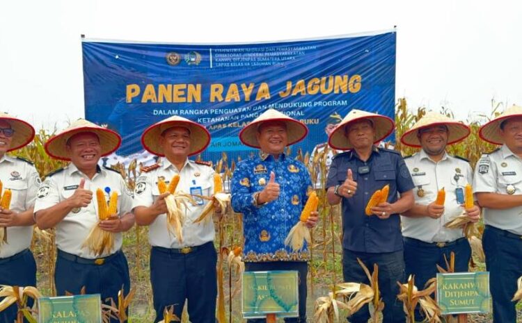  Wabup Asahan Ikuti Panen Raya Bersama Lapas Kelas-IIa Labuhan Ruku