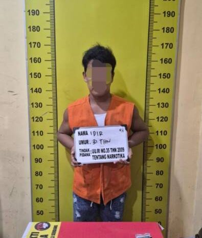  Polresta Deli Serdang Amankan Pria Pemilik Sabu di Pantai Labu