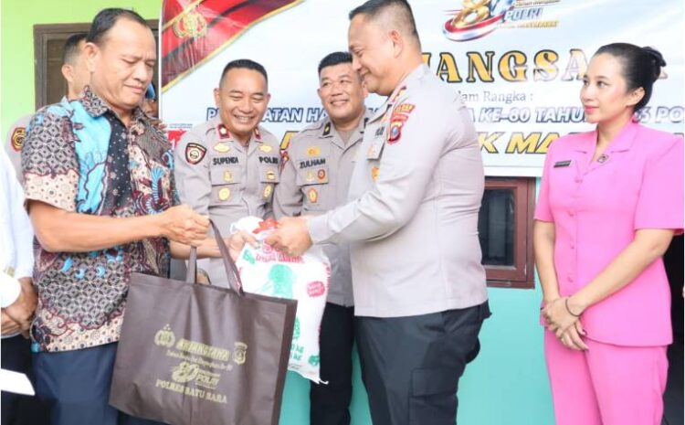  Hut Bhayangkara Ke-80, Kapolres Doly Gelar Anjangsana Ke Personel Sakit dan Purnawirawan