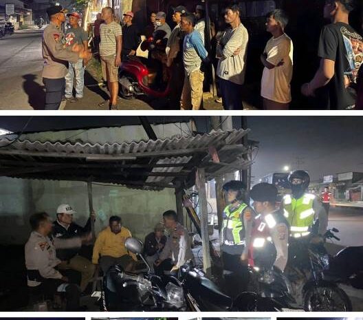  Patroli Gabungan KRYD Polres Pelabuhan Belawan Sasar Premanisme Hingga Tawuran