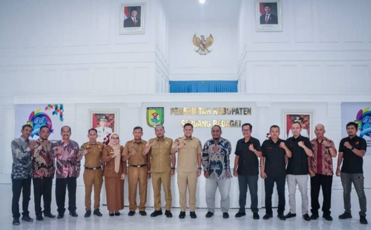  Terima Audiensi, Wabup Sergai Dukung Ajang Marching Band Nasional dan Aksi Sosial IPNU