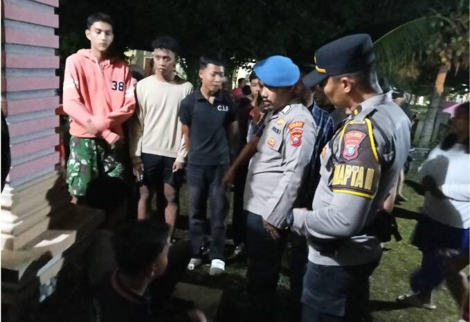  Cegah Main Hakim Sendiri, Polisi Amankan 3 Pria Terduga Tawuran di Mangkai Baru