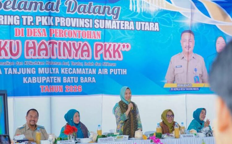  Tim TP PKK Sumut Tinjau Desa Tanjung Mulya, Dorong Desa Hijau dan Produktif