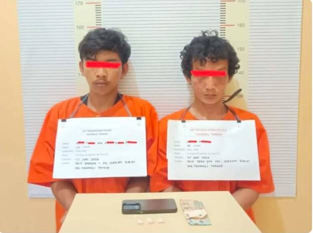  Polres Tapteng Tangkap Pengedar Sabu Desa Sipea-Pea