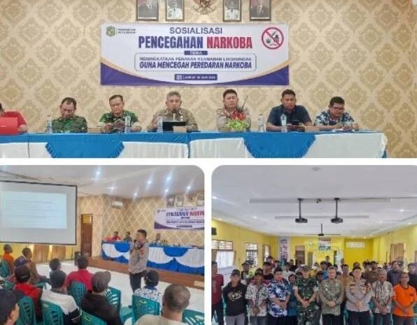  Kapolsek Medan Timur Hadiri Sosialisasi Pencegahan Narkoba