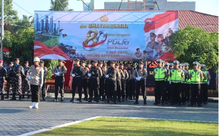  Bakti Sosial Hingga Potong Tumpeng Meriahkan Syukuran Hari Bhayangkara Ke-80 Polres Batu Bara