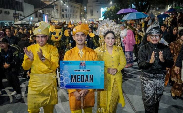  Karnaval Nusantara APEKSI Ke-XVIII Medan Memukau dan Spektakuler: Wamendagri Terpesona, Rico Waas Bertekad Bawa Budaya Ke Kancah Internasional