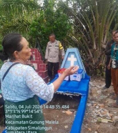  Mediasi Berujung Damai, Kapolsek Gunung Malela Selesaikan Sengketa Pemindahan Makam Leluhur