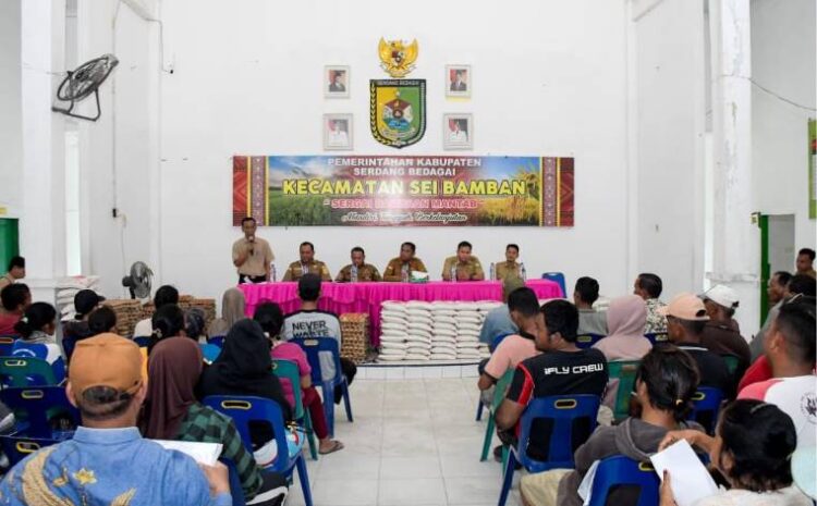  Bupati dan Wabup Sergai Salurkan Bantuan Korban Puting Beliung Melalui Perbankan