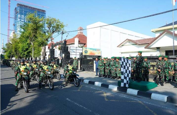  Wujudkan Medan Nyaman dan Aman, Dandim 0201/Medan Lepas Patroli Tim Anti Begal