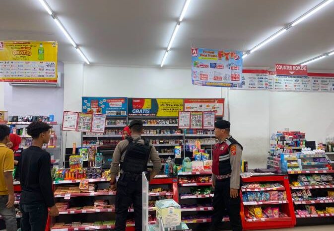 Sasar Objek Vital, Sat Samapta Polres Batu Bara Patroli Malam Antisipasi Begal dan Tawuran