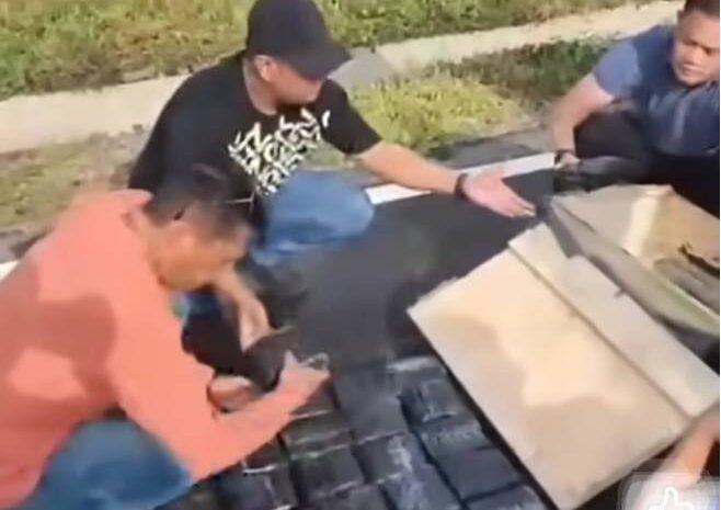  Sembunyikan 25 Kg Sabu Dalam Speaker, Dua Pria Aceh Ditangkap di Jalan Lintas Sumatera