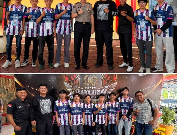  Kirim Tim Esport Ke Kapolri Cup Polda Sumut, Polres Sergai Komitmen Dukung Bakat Anak Muda