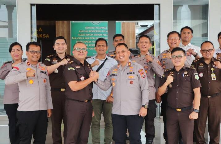  Perkuat Sinergitas, Kapolres Serdang Bedagai Kunjungi Kodim 0204/DS dan Kejaksaan Negeri