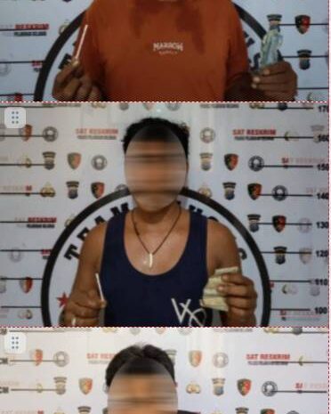  Tim URC Sat Reskrim Polres Pelabuhan Belawan Amankan Tiga Pelaku Premanisme dan Pungli, Tes Urine Positif Narkotika