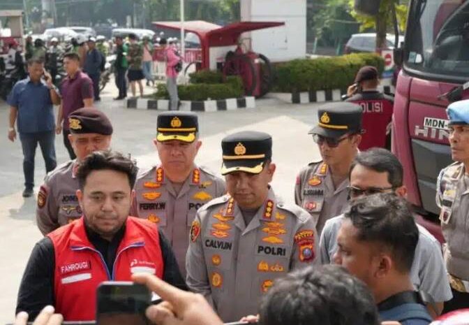  Polda Sumut dan Polrestabes Medan Kawal Distribusi BBM, Pastikan Pasokan dan Pelayanan di SPBU Berjalan Lancar