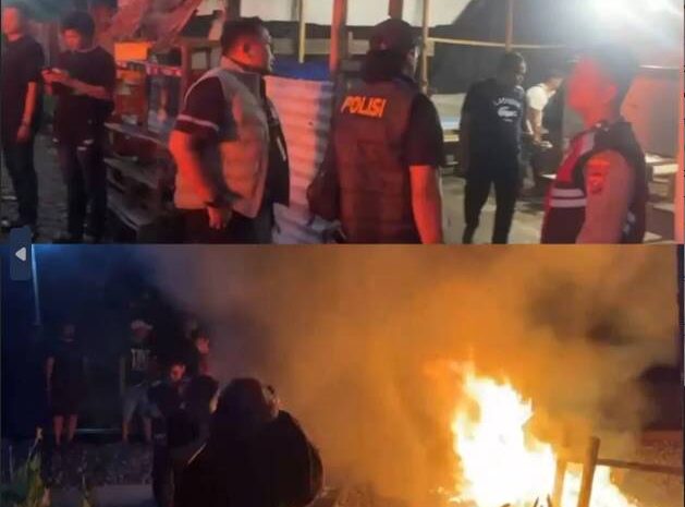  Barak Narkoba di Deliserdang Dibakar Polrestabes Medan