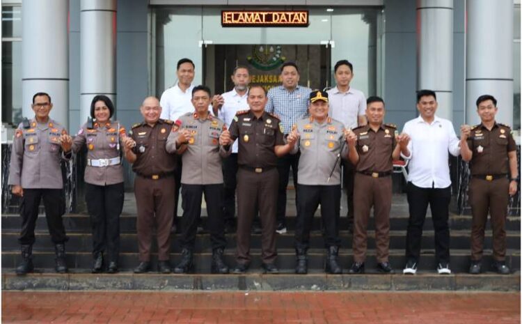  Kapolres Morowali Kunjungan Kerja Silaturahmi Ke DPRD dan Kejari Morowali