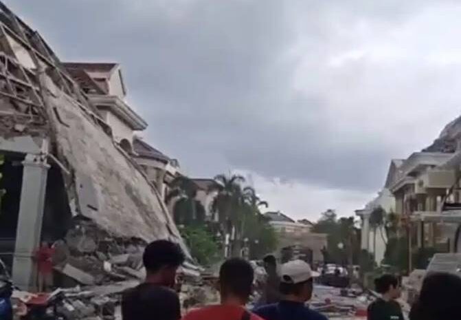  Ledakan di Perumahan Grand Polonia Medan, Lima Rumah Rusak