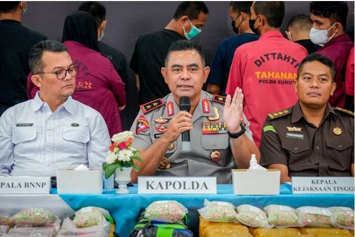  Kapolda Sumut Komitmen Bersih-Bersih Internal, Anggota Terlibat Narkoba Ditindak Tegas