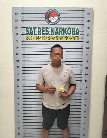  Polres Sergai Ringkus Pengedar Sabu di Perbaungan, 10,40 Gram Narkotika Disita