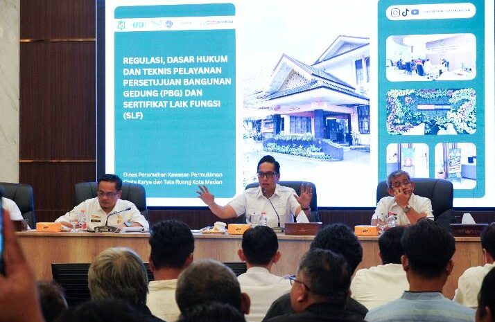  Wali Kota Medan Kumpulkan Konsultan dan Dinas Terkait, Bahas Pelayanan PBG dan Tutup Celah Pungli