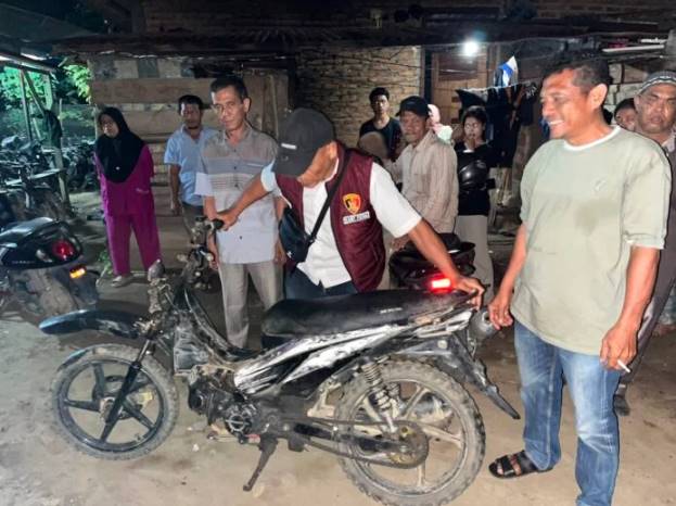  Polres Palas Amankan 31 Unit Sepeda Motor Diduga Hasil Kejahatan Dari Rumah Warga di Pasar Latong