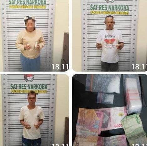  Kabur Saat Digerebek, Bandar Sabu Diciduk Polres Sergai