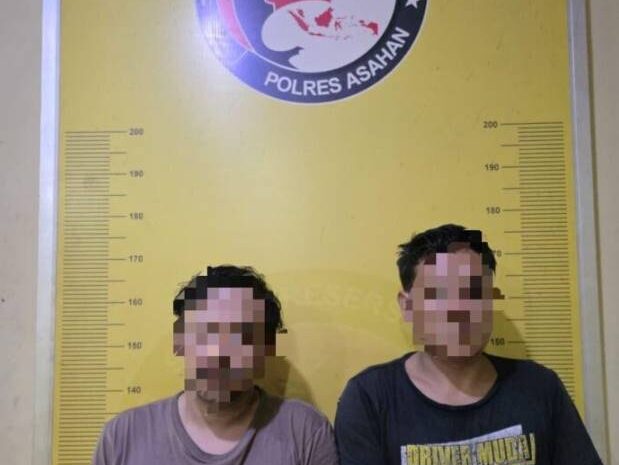  Gagalkan Pengiriman Sabu ke Riau, Satres Narkoba Polres Asahan Tangkap Dua Pria 