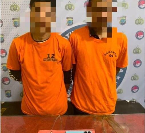  Polres Tanjungbalai Ringkus Dua Pengedar Vape