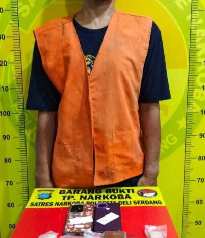  Polresta Deli Serdang Bekuk Pengedar Narkoba Desa Bakaran Batu