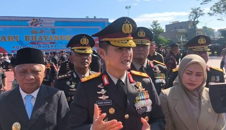  Polda Sumut Raih Nugraha Sakanti di Hari Bhayangkara Ke-80, Kapolda Terima Langsung Dari Presiden