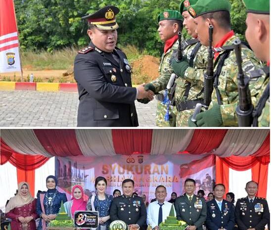  Polres Labusel Peringati Hari Bhayangkara Ke-80